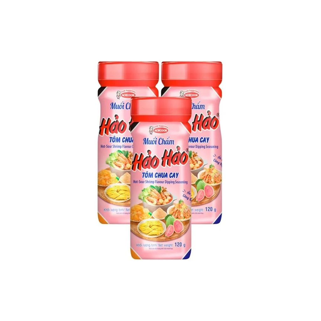 HẢO HẢO Muối chấm Tôm chua cay 120g